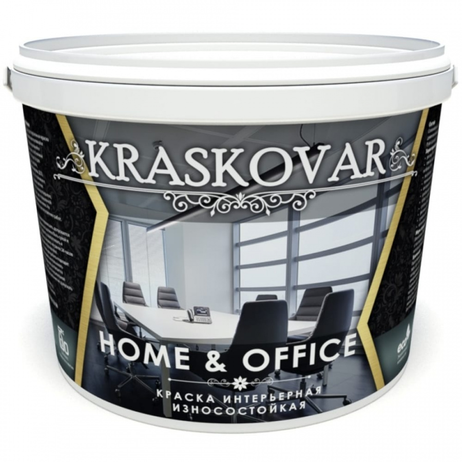 Износостойкая интерьерная краска Kraskovar 5л