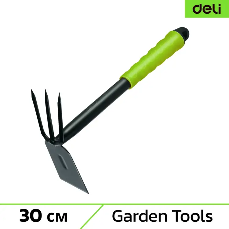 Садовая ручная мотыжка DELI двухсторонняя, 30 см, защита от ржавчины, противоскользящая рукоять DL580814 146815 Садовая ручная мотыжка DELI двухсторонняя, 30 см, защита от ржавчины, противоскользящая рукоять DL580814 146815