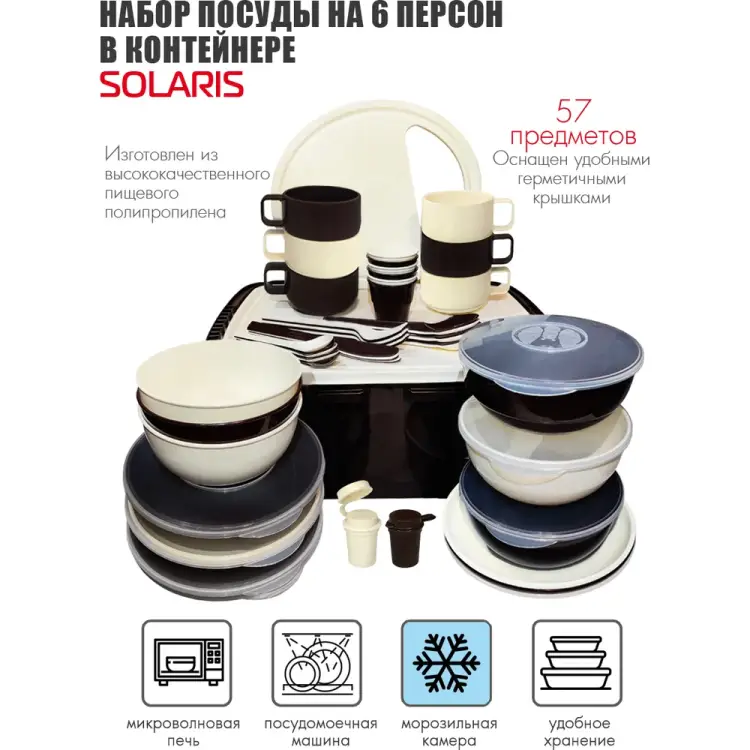 Набор посуды SOLARIS S1611