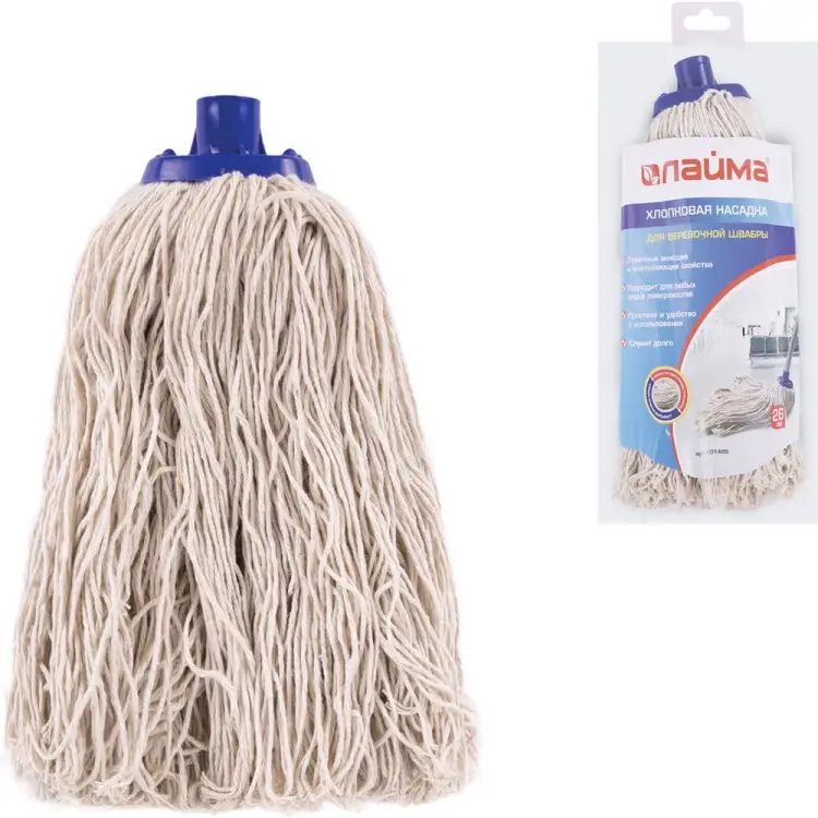 Веревочная насадка для швабры LAIMA 601489