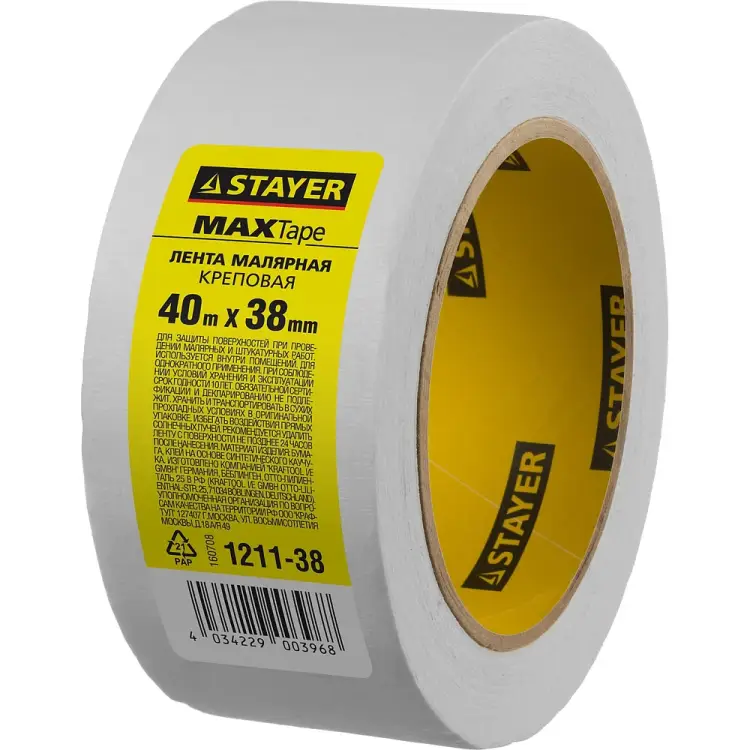Малярная лента STAYER 1211-38