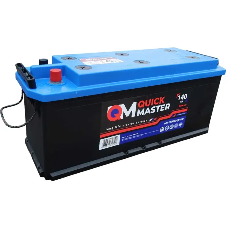 Акб Quick Master QUICK MASTER SP 6СТ-140 (R)-(4) 4657771817120