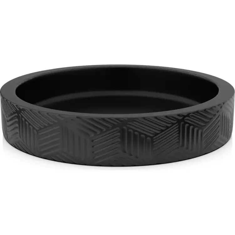 Настольная мыльница FORA delicate black FOR-DLB036