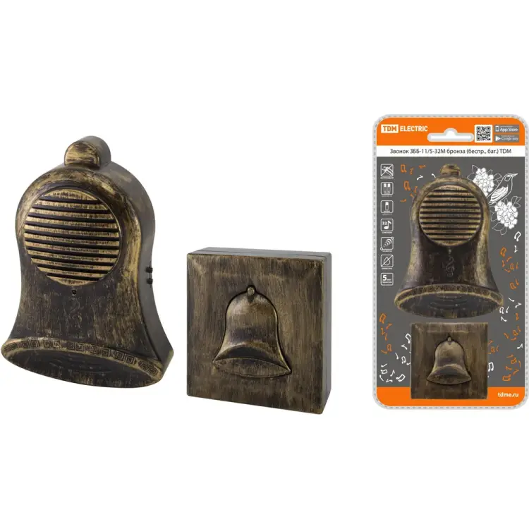 Беспроводной звонок TDM ELECTRIC ЗББ-11/5-32М SQ1901-0029