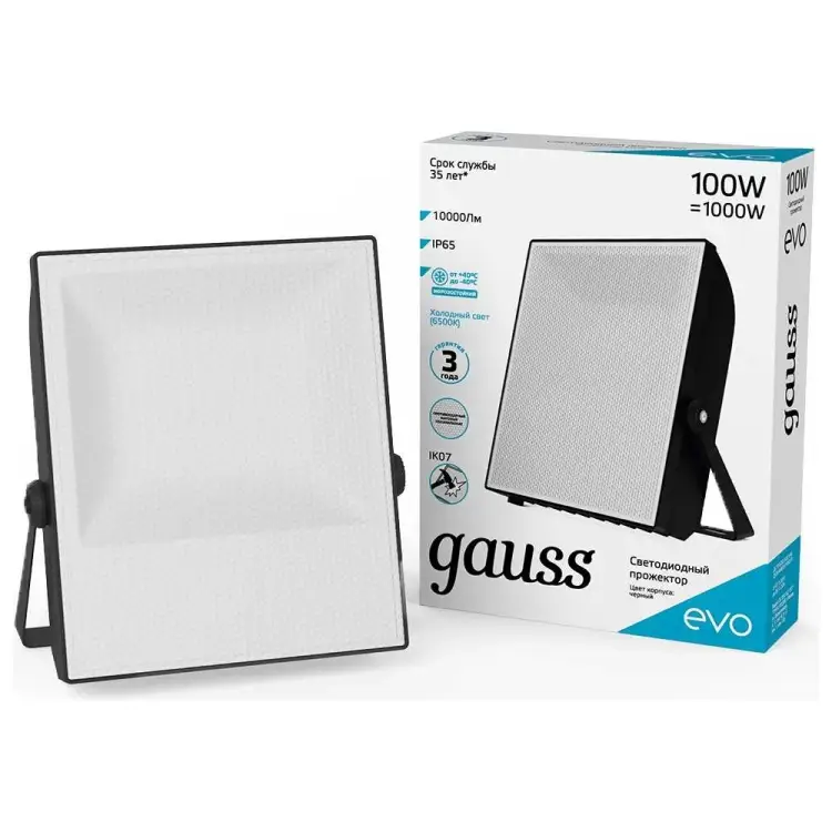 Светодиодный прожектор Gauss EVO 687511100