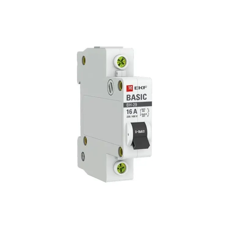 Выключатель нагрузки EKF ВН-29 Basic SL29-1-16-bas Выключатель нагрузки EKF ВН-29 Basic SL29-1-16-bas