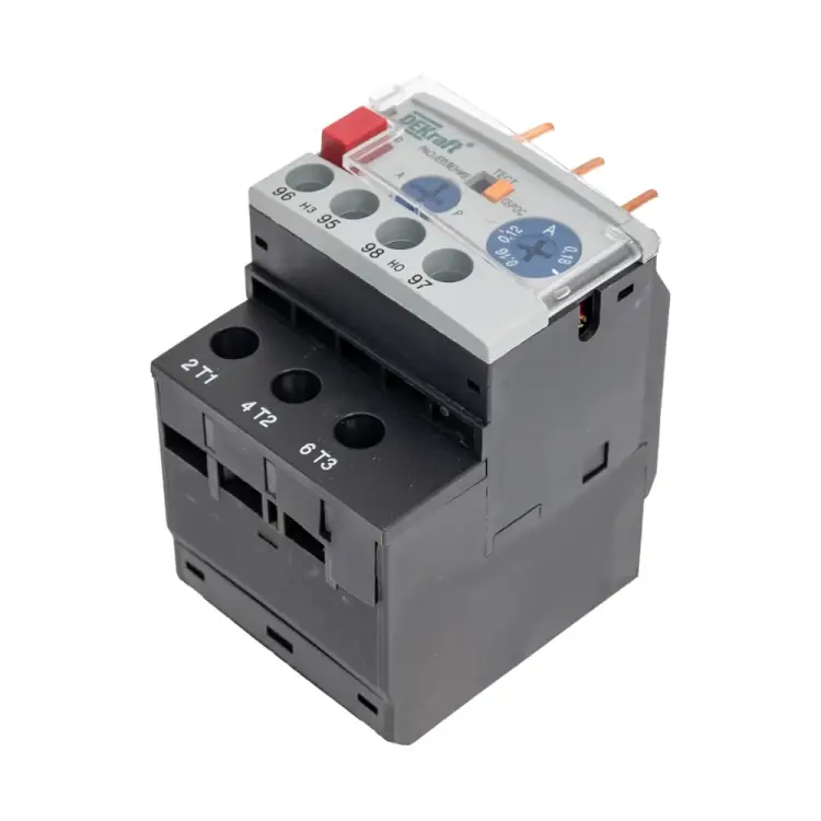 Тепловое реле перегрузки DEKraft РТ03-09-18-0.12A-0.18A 23101DEK