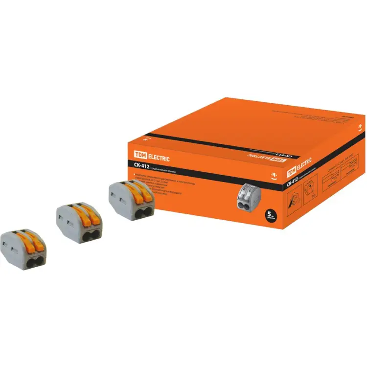 Соединительная клемма TDM ELECTRIC СК-412 SQ0527-0001