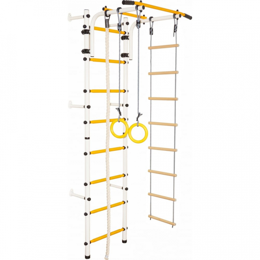 Детский спортивный комплекс Юный Атлет пристенный, белый
