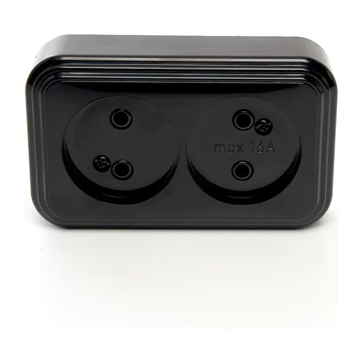 Двухместная розетка STEKKER PST16-30-20 39694