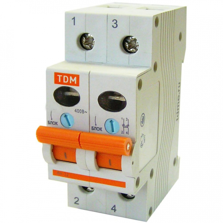 Выключатель нагрузки TDM ВН-32 2п 40A