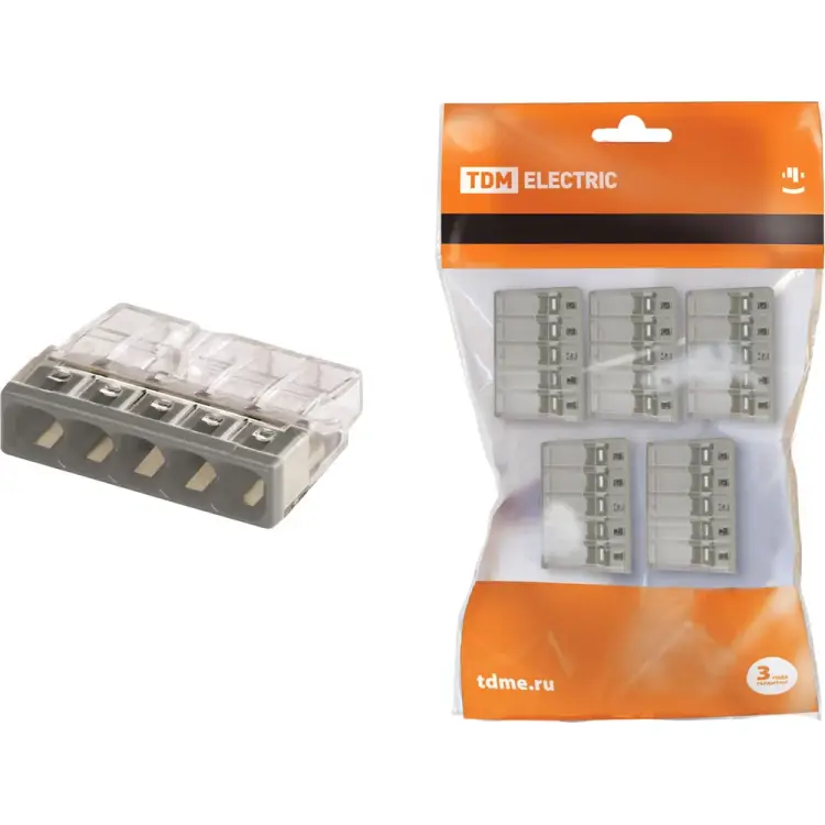 Строительно-монтажная клемма TDM ELECTRIC КБМ-2273-235 SQ0517-0124