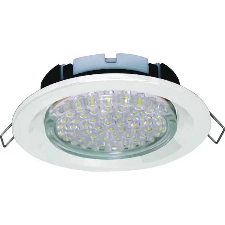 Глубокий легкий встраиваемый светильник Ecola FW5305ECB