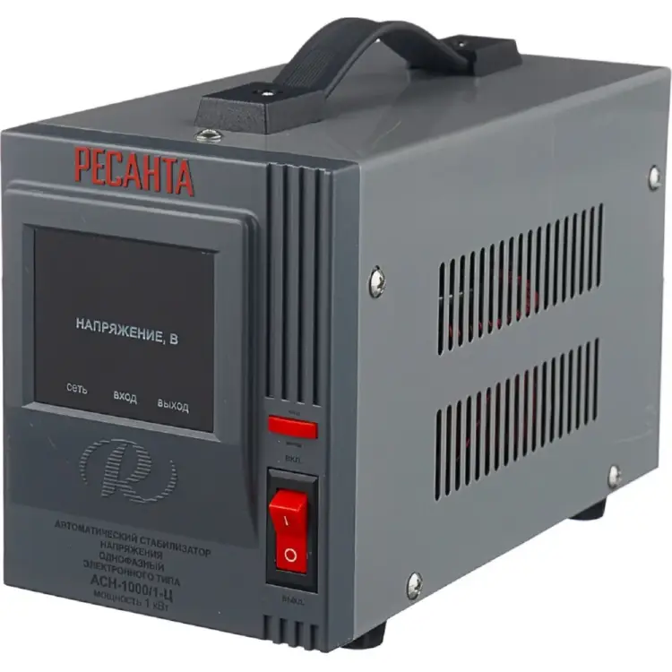 Стабилизатор напряжения Ресанта АСН 1000/1-Ц Стабилизатор напряжения Ресанта АСН 1000/1-Ц