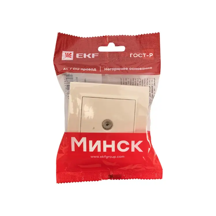 1-местная tv розетка EKF Минск ERA00-027-20