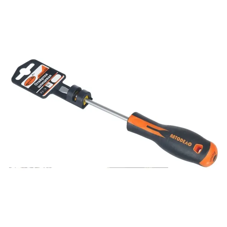 Шлицевая отвертка Автоdело Professional 39566 14854 Шлицевая отвертка Автоdело Professional 39566 14854