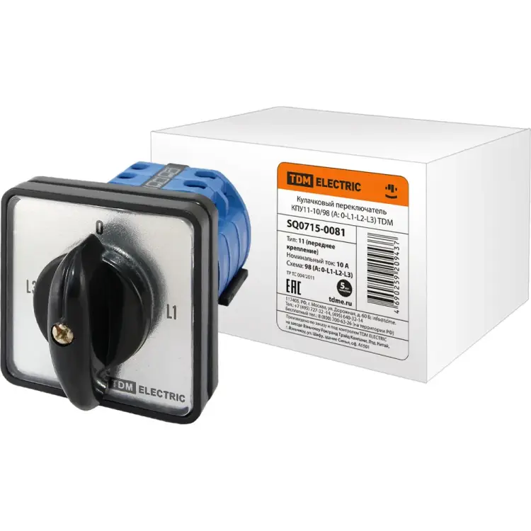 Переключатель TDM ELECTRIC КПУ11-10/98 SQ0715-0081