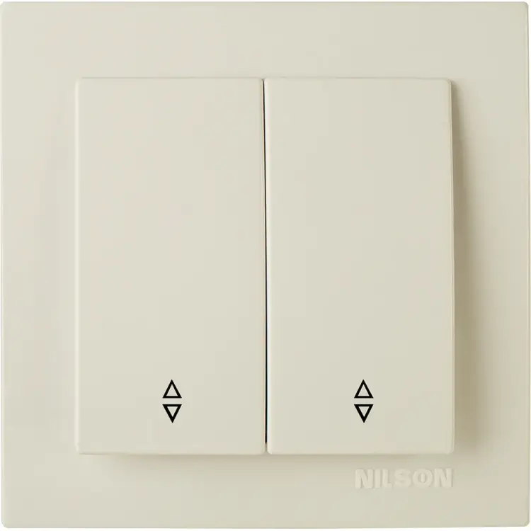 Двухклавишный выключатель Nilson TOURAN-ALEGRA-THOR 24121009