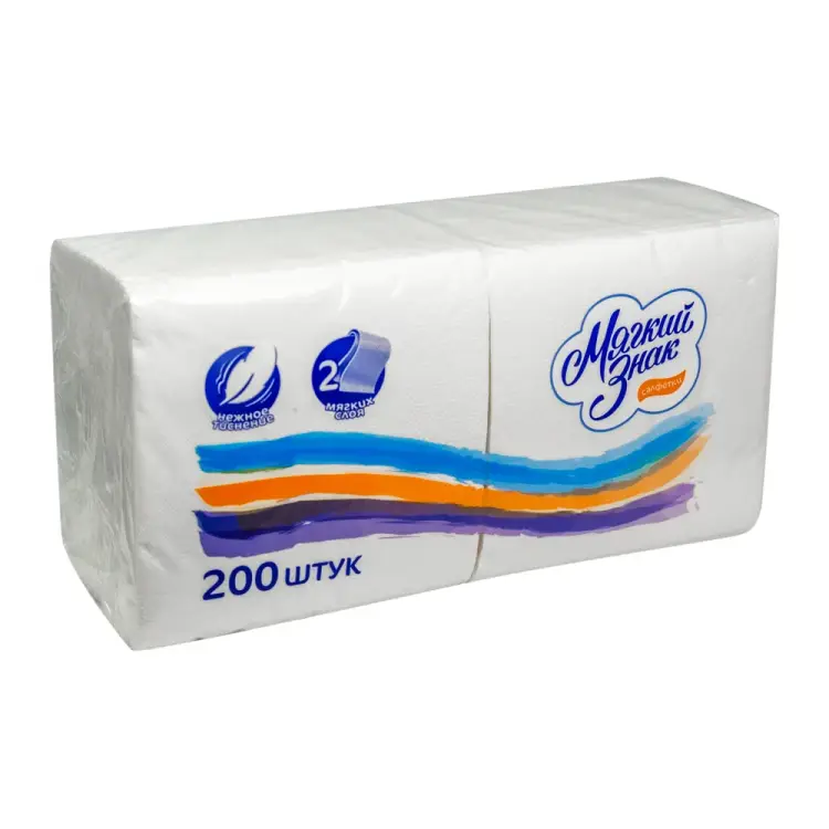 Бумажная салфетка МЯГКИЙ ЗНАК ПС-С254