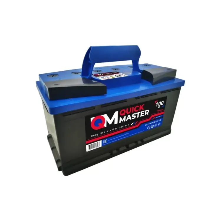 Аккумуляторная батарея Quick Master SP 6СТ-100 (R)-(0) 780А, 353x175x190 4657771813269