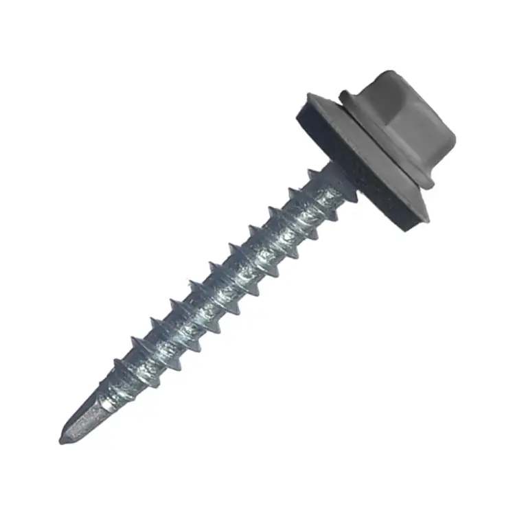 Кровельный саморез МЕТАЛЛСЕРВИС 4.8x35 RAL 7024 200 шт. 1220569