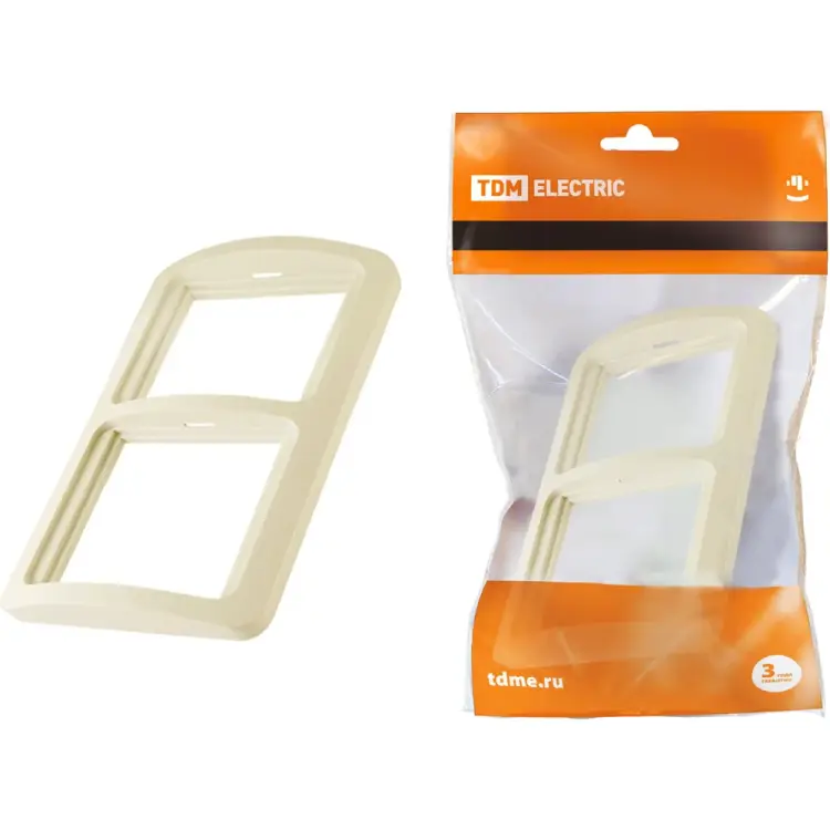 Двойная горизонтальная рамка TDM ELECTRIC Валдай SQ1804-0117