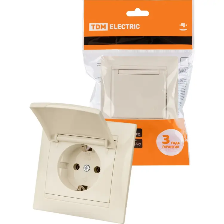 Розетка TDM ELECTRIC Лама SQ1815-0126