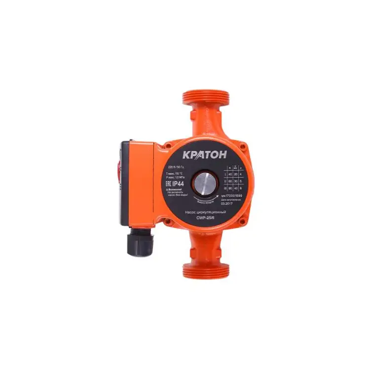 Циркуляционный насос Кратон CWP-25/6 5 04 07 005 Циркуляционный насос Кратон CWP-25/6 5 04 07 005