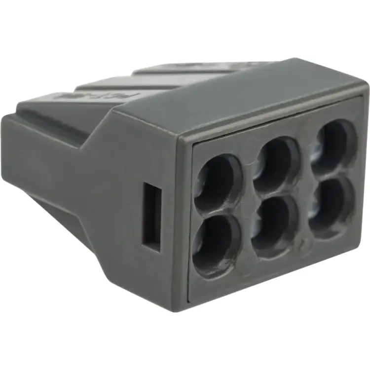 Шестипроводная экспресс-клемма REXANT 773-306 07-3060