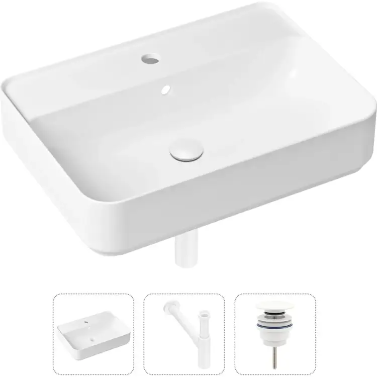 Накладная раковина для ванной Lavinia Boho Bathroom Sink Slim 21520368