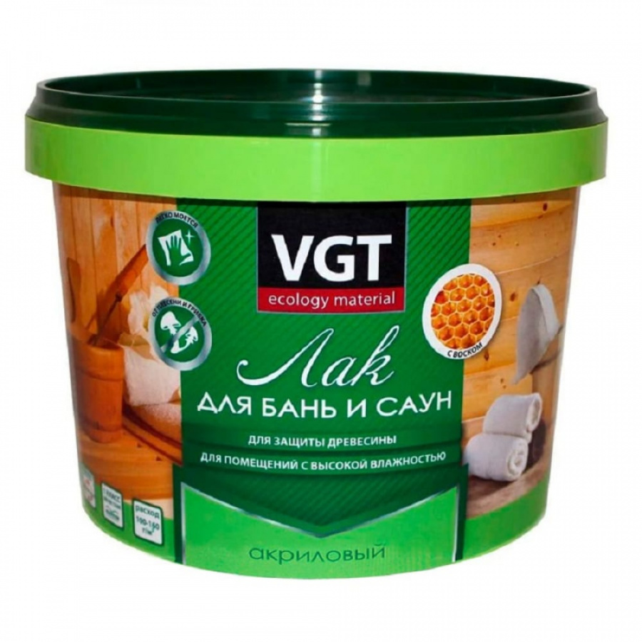 Лак для бань и саун VGT 11604996