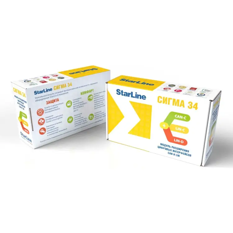 Модуль расширения цифровых интерфейсов StarLine Сигма 34 4003385