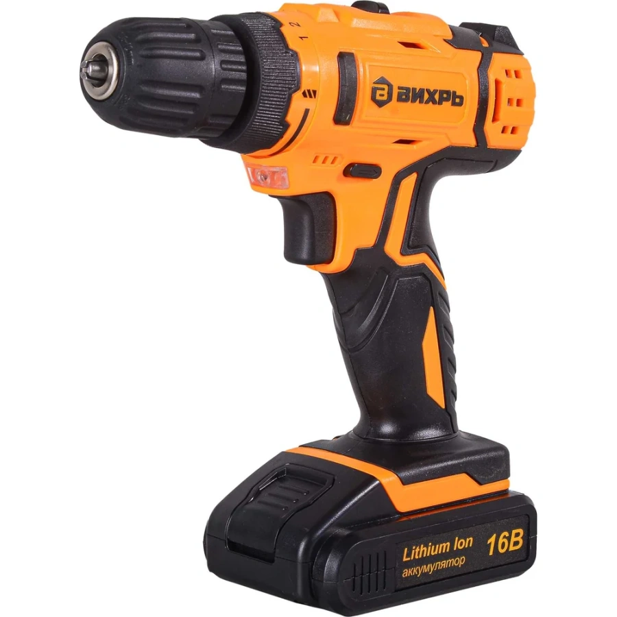Аккумуляторная дрель-шуруповерт Вихрь ДА-16Л-2К 72/14/32 Аккумуляторная дрель-шуруповерт Вихрь ДА-16Л-2К 72/14/32