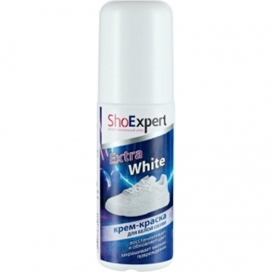 Белая краска для обновления цвета и ухода за кроссовками Sitil Extra White