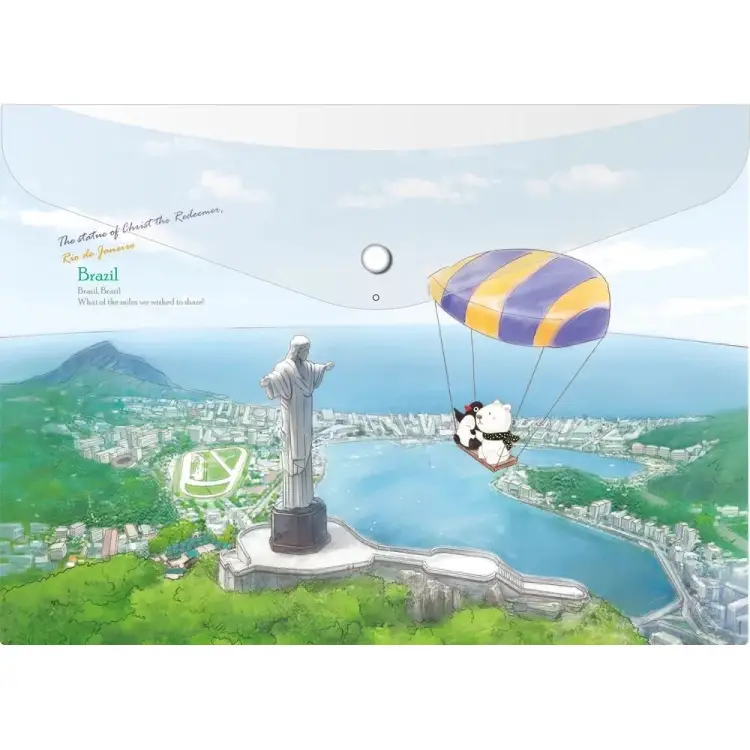 Папка-конверт COMIX география A7580 BR Папка-конверт COMIX география A7580 BR