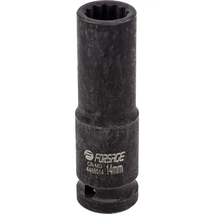 Глубокая двенадцатигранная головка ударная Forsage f-4488514 F-4488514(54912) Глубокая двенадцатигранная головка ударная Forsage f-4488514 F-4488514(54912)