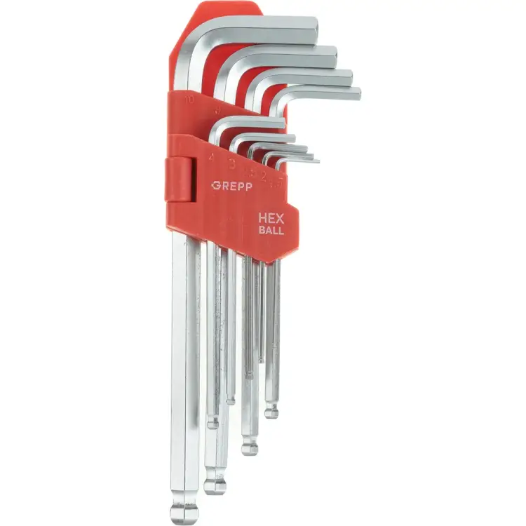 Набор имбусовых длинных ключей GREPP 204-314