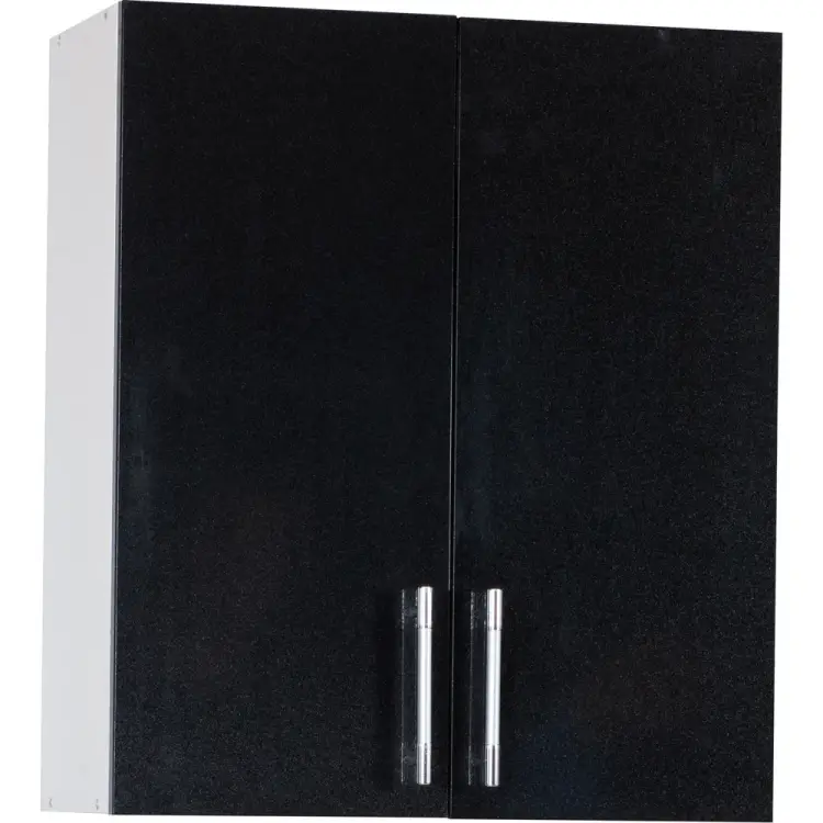 Шкаф для посуды SANTREK 60 черный металлик (с сушкой) фасад МДФ 48234