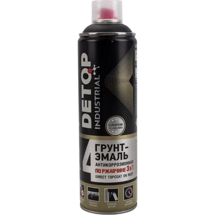 Грунт-эмаль по ржавчине Detop DTI-A07721