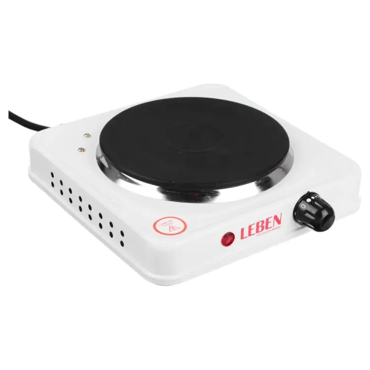 Одноконфорочная электрическая плитка Leben 475-038
