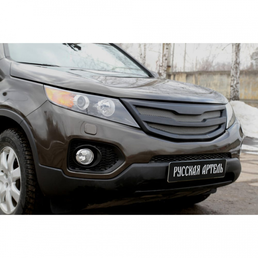 Решетка радиатора для KIA Sorento R 2010-2013 Русская Артель RRKSR-010600