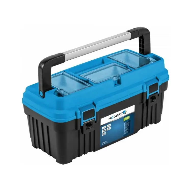 Пластиковый кейс для инструментов HOEGERT TECHNIK HT7G061