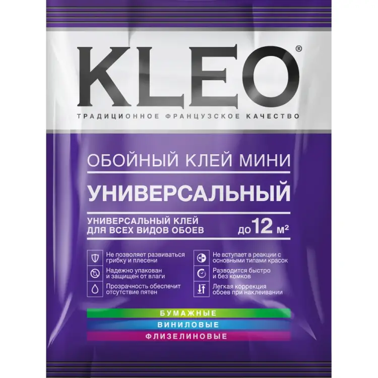 Обойный клей KLEO Мини Line Optima К1-О-1111 Обойный клей KLEO Мини Line Optima К1-О-1111