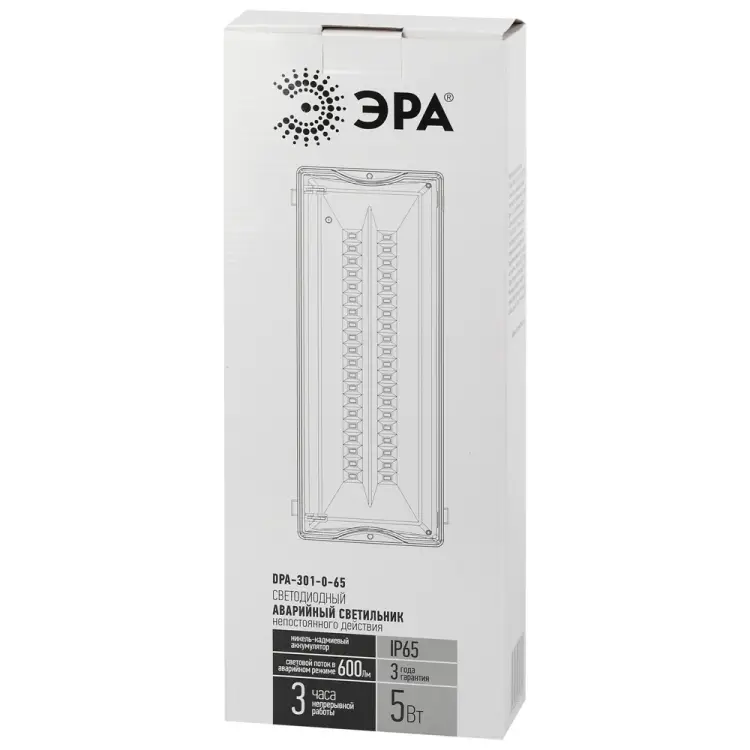 Аварийный светодиодный светильник ЭРА DPA301065 Б0044405