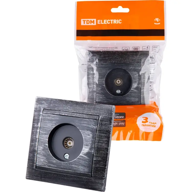 Телевизионная розетка TDM ELECTRIC Лама SQ1815-0658