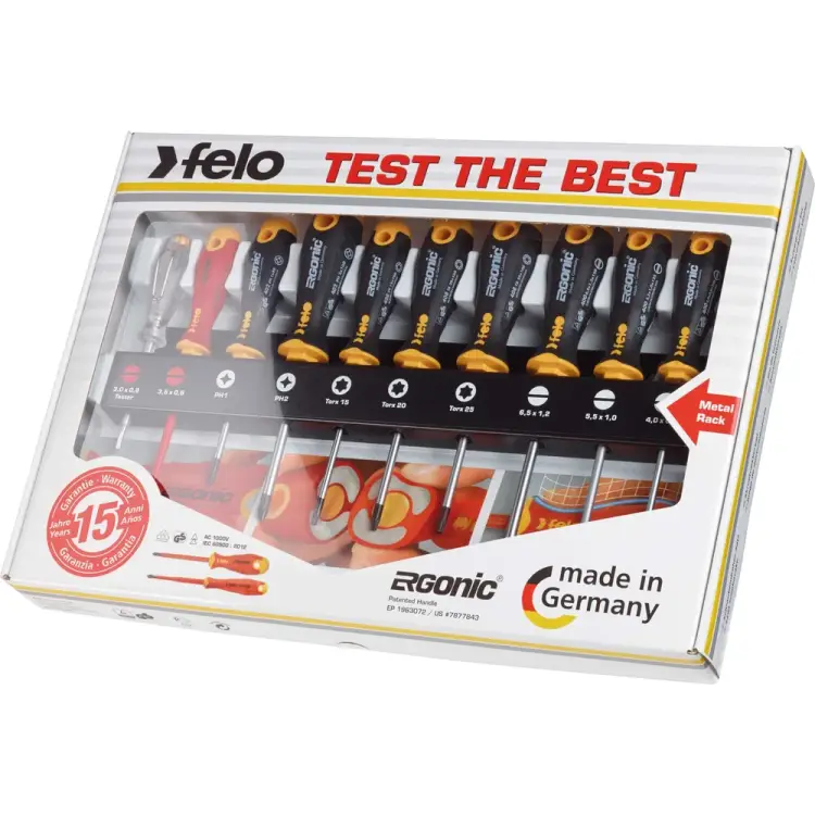 Набор отверток Felo Ergonic 40091013