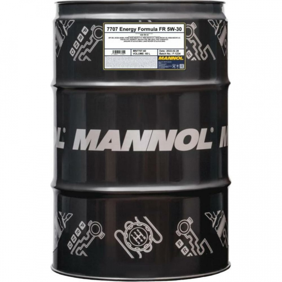 Синтетическое моторное масло MANNOL ENERGY FORMULA FR 5W-30