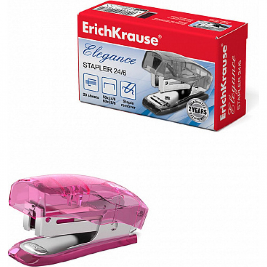 Мини степлер ErichKrause Elegance