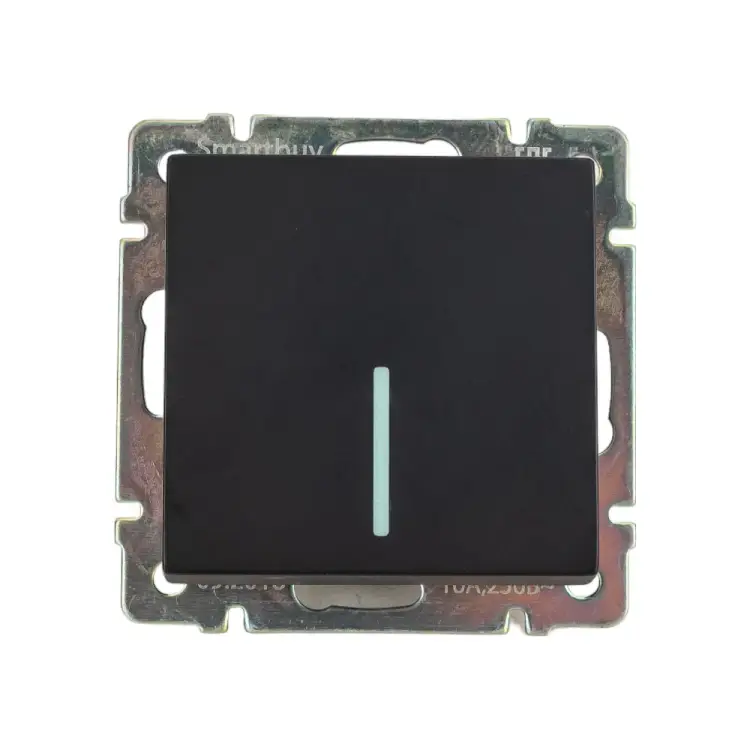 Проходной одноклавишный выключатель Smartbuy Нептун SBE-05b-10-SW12-1