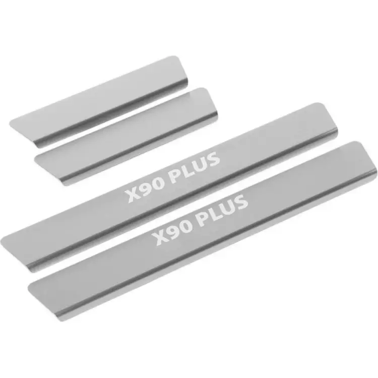 Накладки порогов Jetour X90 Plus 2022- Rival NP.0907.3